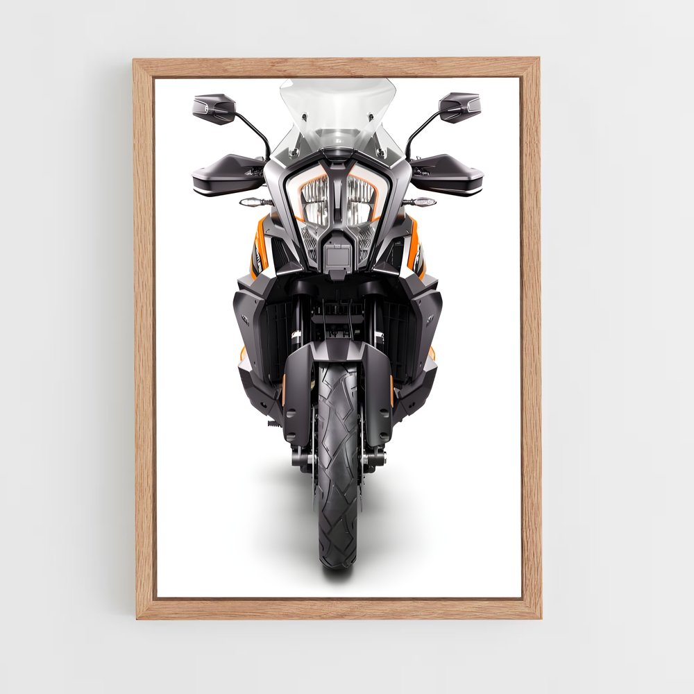 Poster époustouflant méga aventure – affiche KTM Moto (vue 4)
